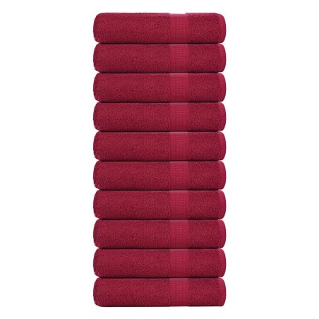 Essuie-mains FROGN 10 pcs bordeaux 50x100 cm 360 g/m² 543248543248
