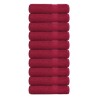 Essuie-mains FROGN 10 pcs bordeaux 50x100 cm 360 g/m² 543248543248
