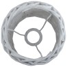 Abat-jour Osier 25x17 cm Blanc 543249543249