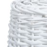Abat-jour Osier 25x17 cm Blanc 543249543249