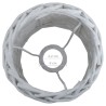 Abat-jour Osier 25x17 cm Blanc 543249543249