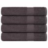 Serviettes FROGN 4 pcs anthracite 100x200 cm 360 g/m² 543252543252
