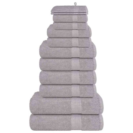 Ensemble de serviettes FROGN 12 pcs gris 360 g/m² 543256543256