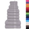 Ensemble de serviettes FROGN 12 pcs gris 360 g/m² 543256543256