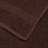 Ensemble de serviettes FROGN 12 pcs marron 360 g/m² 543259543259