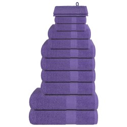 Ensemble de serviettes FROGN 12 pcs violet 360 g/m² 543264543264
