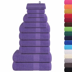 Ensemble de serviettes FROGN 12 pcs violet 360 g/m² 543264543264