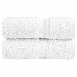 Serviettes de toilette premium SOLUND 2 pièces Blanc 30 x 30 cm 600 g/m² 543266543266
