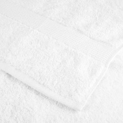 Serviettes de toilette premium SOLUND 10 pièces Blanc 30 x 30 cm 600 g/m² 543267543267