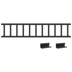 Protection de neige pour toit 1200 x 2,5 x 20 cm Acier 543277543277