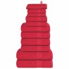Ensemble de serviettes FROGN 12 pcs rouge 360 g/m² 543281543281