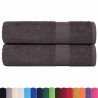 Serviettes de bain FROGN 2 pcs anthracite 100x150 cm 360 g/m² 543284543284