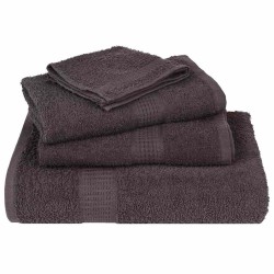 Serviettes de douche FROGN 4 pcs anthracite 70x140 cm 360 g/m² 543285543285