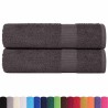 Serviettes de douche FROGN 2 pcs anthracite 70x140 cm 360 g/m² 543286543286