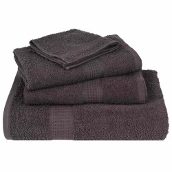 Serviettes de douche FROGN 2 pcs anthracite 70x140 cm 360 g/m² 543286543286