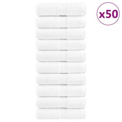 Gants de toilette de qualité supérieure SOLUND 50 pcs blanc 543289543289