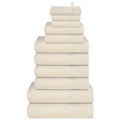 Ensemble de serviettes FROGN 12 pcs crème 360 g/m² 543303543303