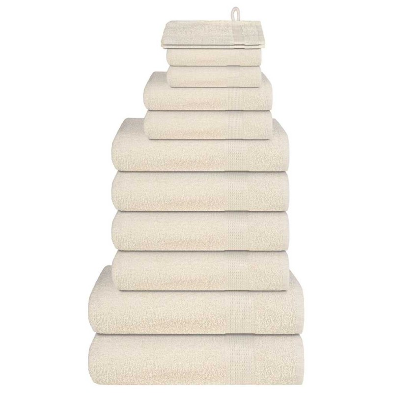 Ensemble de serviettes FROGN 12 pcs crème 360 g/m² 543303543303