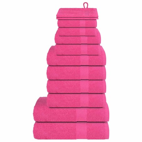 Ensemble de serviettes FROGN 12 pcs rose 360 g/m² 543304543304