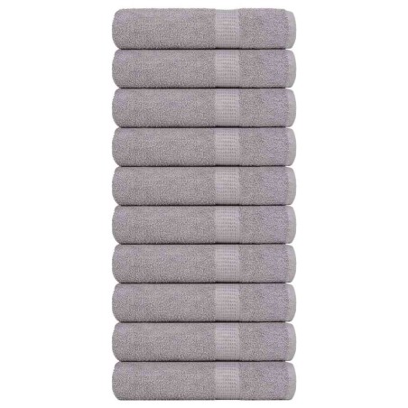 Serviettes de douche FROGN 10 pcs gris 70x140 cm 360 g/m² 543306543306