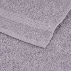 Serviettes de douche FROGN 2 pcs gris 70x140 cm 360 g/m² 543307543307