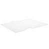 Protecteur de table transparent 120x90 cm 1,6 mm PVC 543316543316