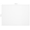 Protecteur de table mat 120x90 cm 1,6 mm PVC 543317543317