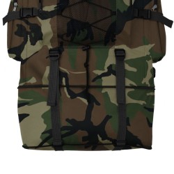 Sac à dos en style d'armée XXL 100 L camouflage 543323543323
