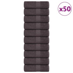 Gants de toilette FROGN 50 pcs anthracite 15x21cm 360 g/m² 543325543325