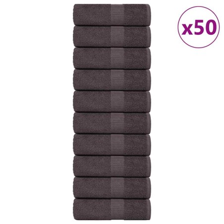 Gants de toilette FROGN 50 pcs anthracite 15x21cm 360 g/m² 543325543325