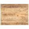 Dessus de table Bois de manguier solide 25-27 mm 80x70 cm 543349543349