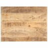 Dessus de table Bois de manguier solide 25-27 mm 90x70 cm 543350543350