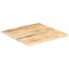 Dessus de table Bois de manguier solide 25-27 mm 80x80 cm 543351543351