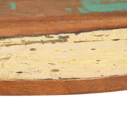 Dessus de table rond 40 cm 15-16 mm Bois de récupération 543352543352