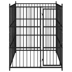 Chenil d'extérieur pour chiens 150 x 150 x 185 cm 543357543357