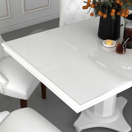 Protecteur de table transparent 120x60 cm 1,6 mm PVC 543371543371