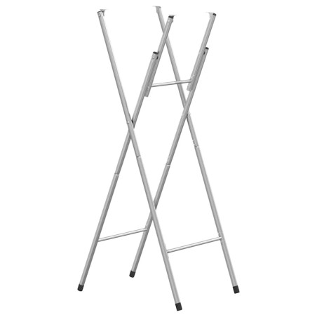 Pieds de table de bar pliables Argenté 45x53x108 cm 543374543374
