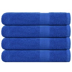 Serviettes FROGN 4 pcs bleu 100x200 cm 360 g/m² 543382543382