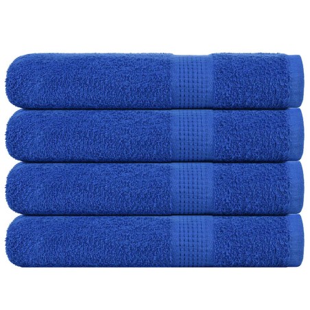 Serviettes FROGN 4 pcs bleu 100x200 cm 360 g/m² 543382543382