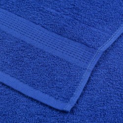 Serviettes de sauna FROGN 10 pcs bleu 80x200 cm 360 g/m² 543384543384