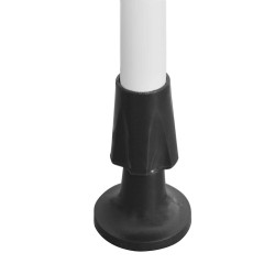 Auvent manuel rétractable 100 cm Orange et marron 543396543396