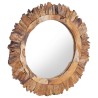 Miroir mural 60 cm Teck Rond 543412543412