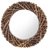 Miroir mural 60 cm Teck Rond 543425543425