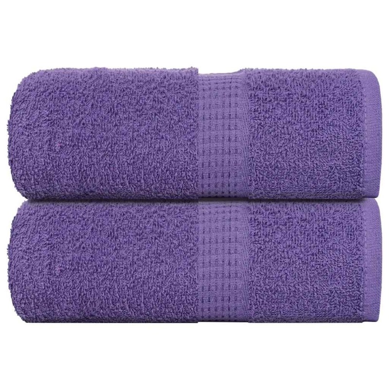 Serviettes d'invité FROGN 2 pcs violet 30x50 cm 360 g/m² 543428543428