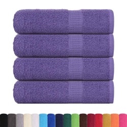 Serviettes de douche FROGN 4 pcs violet 70x140 cm 360 g/m² 543433543433