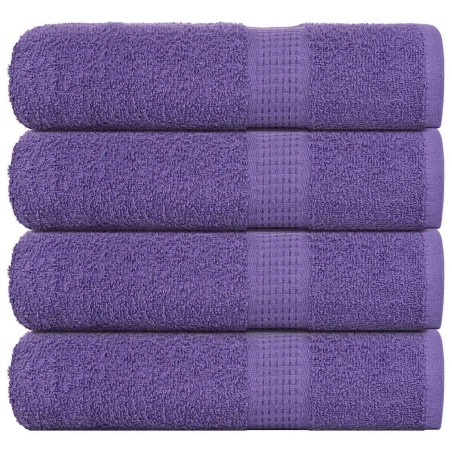 Serviettes de bain FROGN 4 pcs violet 100x150 cm 360 g/m² 543435543435