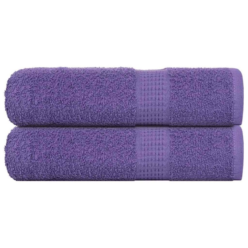 Serviettes de bain FROGN 2 pcs violet 100x150 cm 360 g/m² 543436543436
