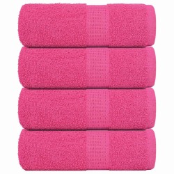 Serviettes de toilette FROGN 4 pièces Rose 30x30 cm 360 g/m² 543438543438