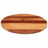 Dessus de table bois massif d'acacia rond 25-27 mm 60 cm 543487543487
