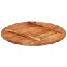 Dessus de table bois massif d'acacia rond 25-27 mm 70 cm 543488543488
